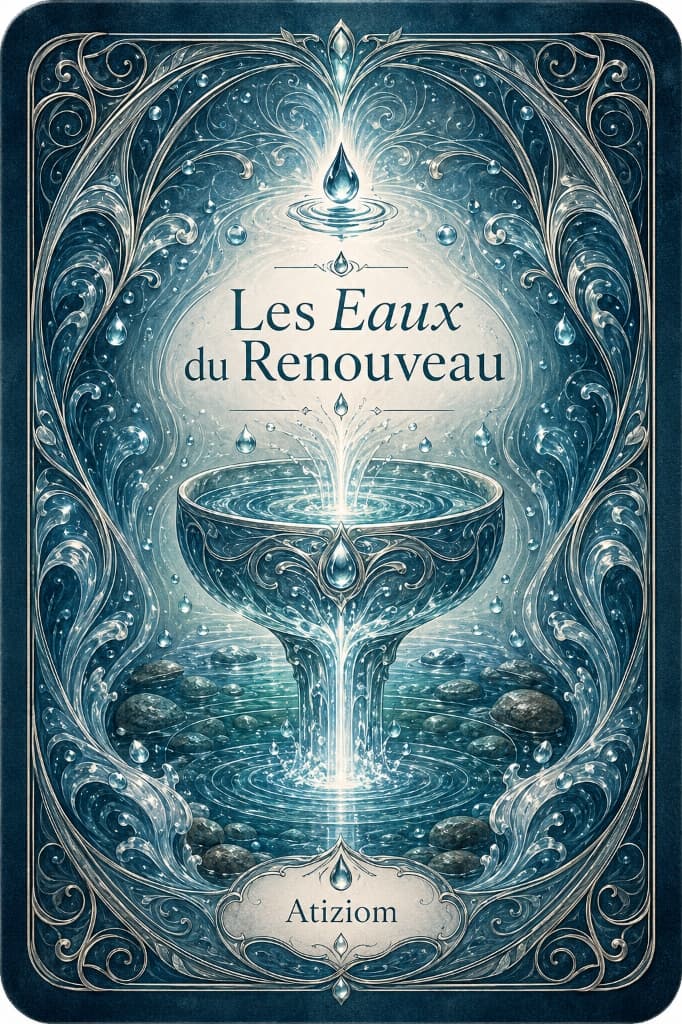 Dos officiel Les Eaux du Renouveau